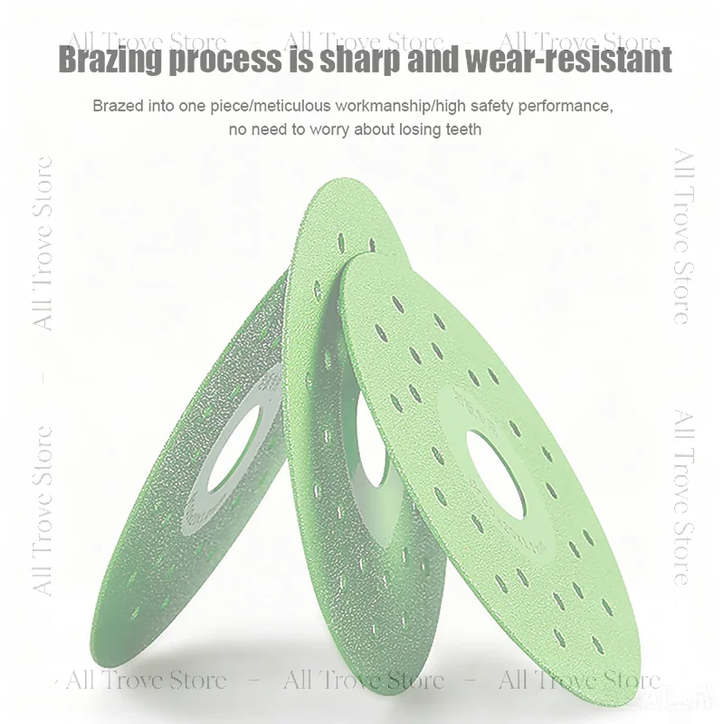 Super Thin Cutting Disc 4inch/100mm Diam For Porcelain Glass Ceramic Tile Marble Diamond Saw Cutting Blade For 100 Angle Grinder - view 3