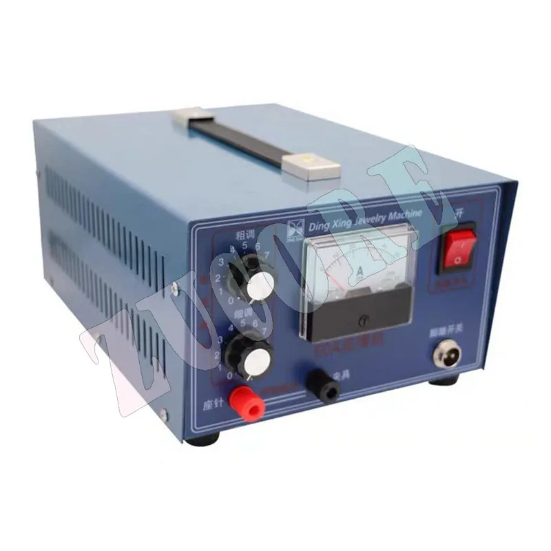 Handgehaltene 50A Punktschweißen Puls Punktschweißgerät Schweißmaschine Halskette Schweißmaschine Schmuckverarbeitung NEU