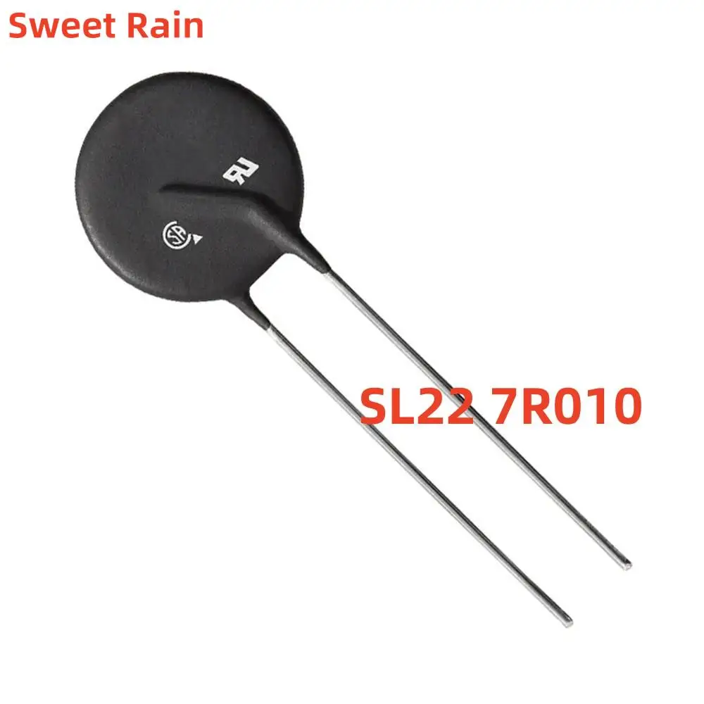 

100% New and original SL22 7R010 ICL 7 OHM 20% 10A 22MM Circuit Protection Thermistor SL22-7R010