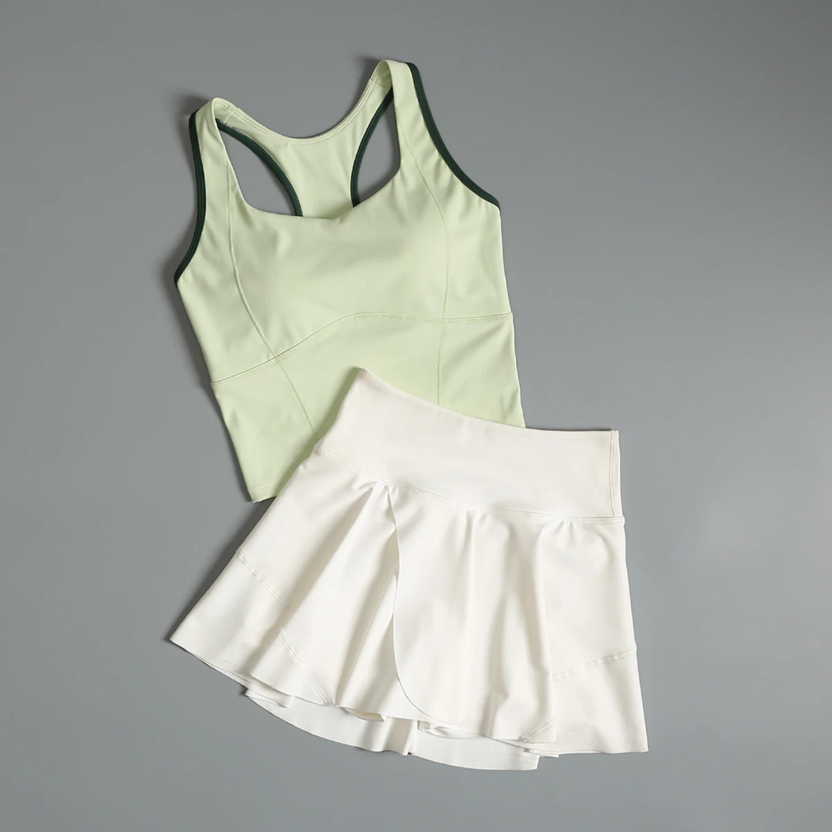Badminton tennis sports suit for women in summer high-value yoga integrated vest running fitness quick-drying suit