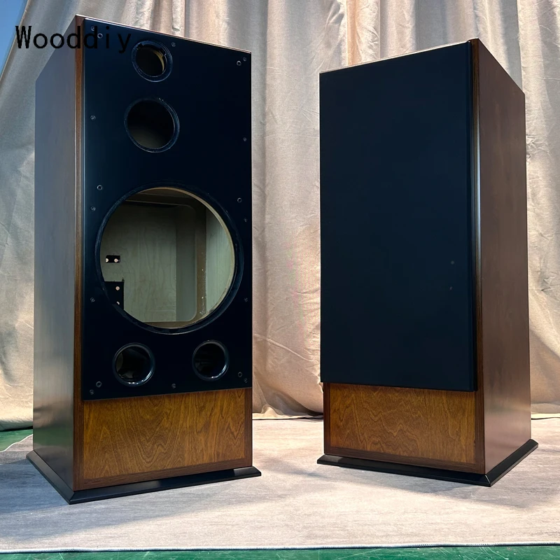 DIY زوج واحد 15 بوصة ATC HI-END مكبرات الصوت الوقوف على الأرض خشب البتولا الرقائقي خزانة فارغة