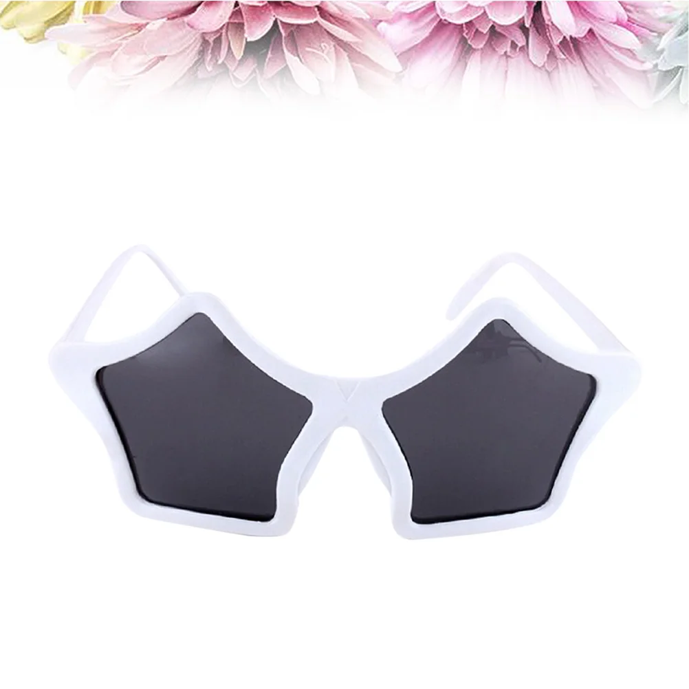 

1pcs Pentagram Sunglasses Five-Pointed Stars Metal Frame Polarized For Women Lightweight Unisex Eyewear Party Accessory Gift