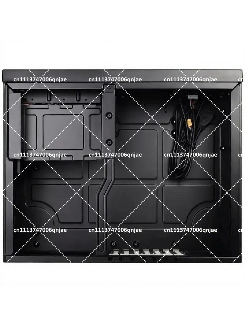 HTPC Computer Chassis, Supports CEB & ATX Motherboard, Positive Airflow Pressure Design, Anti-Theft Security PC Case