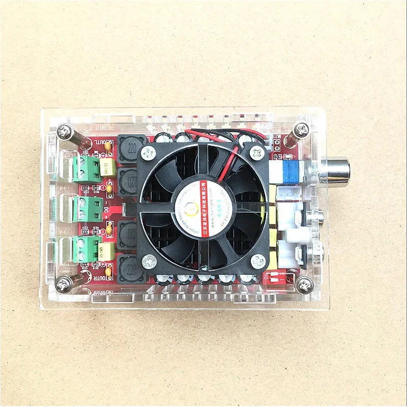 XH-A101 high power digital amplifier boardtda7498chinese folding fan with shell2 * 100wpower SupplyDC9-34V