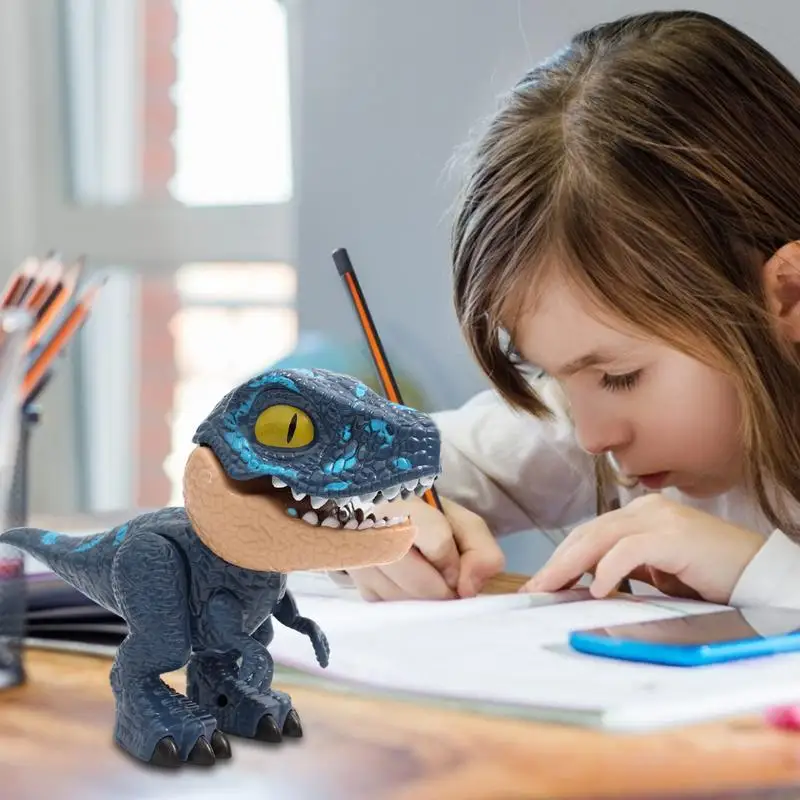 5 in 1 Dinosaurier Tiermodell Briefpapier Studenten Lernspiel zeug einschl ießlich Lineal Bleistift Anspitzer Binde maschine Radiergummi