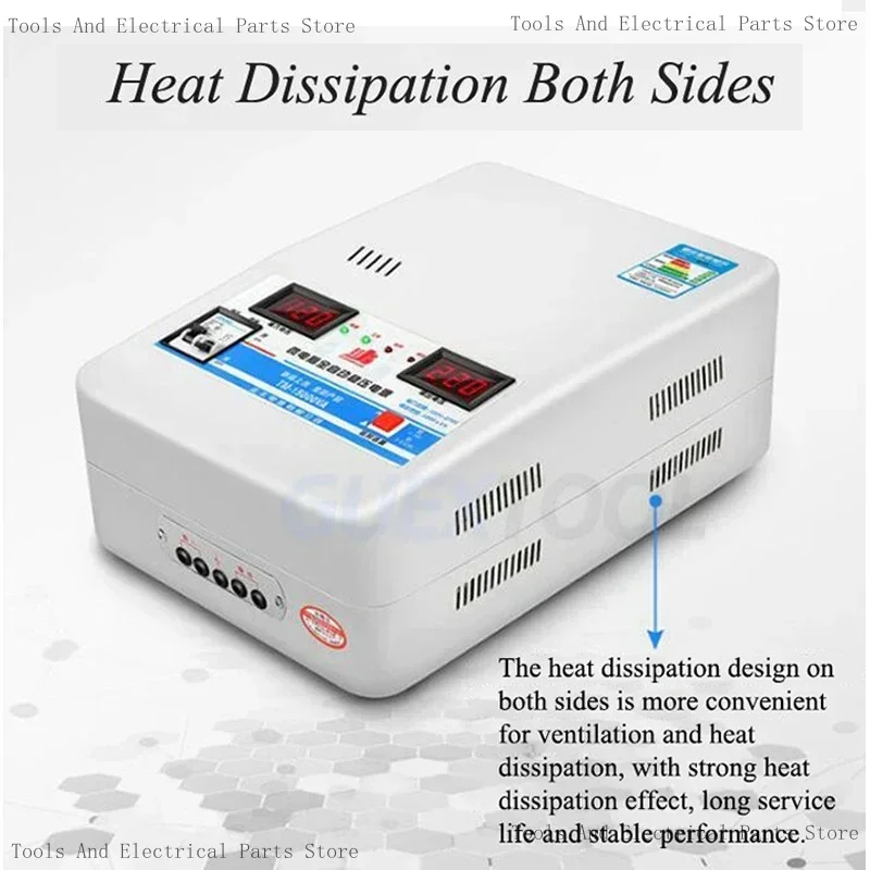 

Стабилизатор 220 В, автоматический бытовой, мощный, 15 кВт, медный, низкий кондиционер, специальный регулятор напряжения