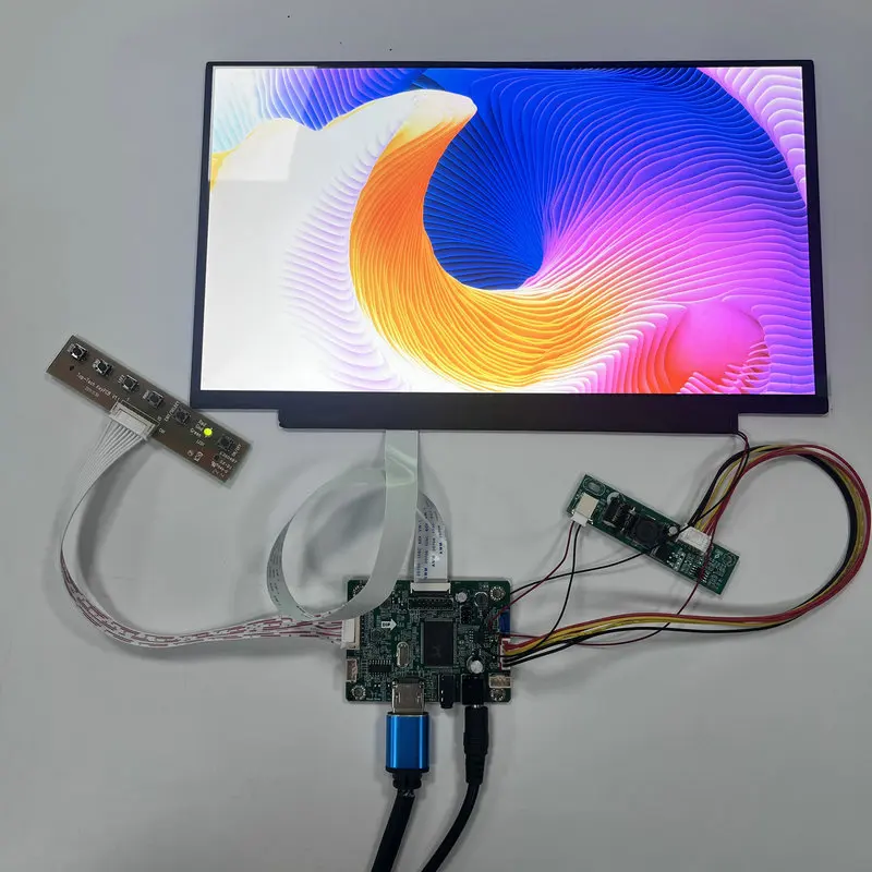 Ultra Thin 13.3 Inch 1920x1080 IPS 2K LCD Panel 3mm Depth Portable PC Monitor Outdoor 2000nits High Brightness Laptop