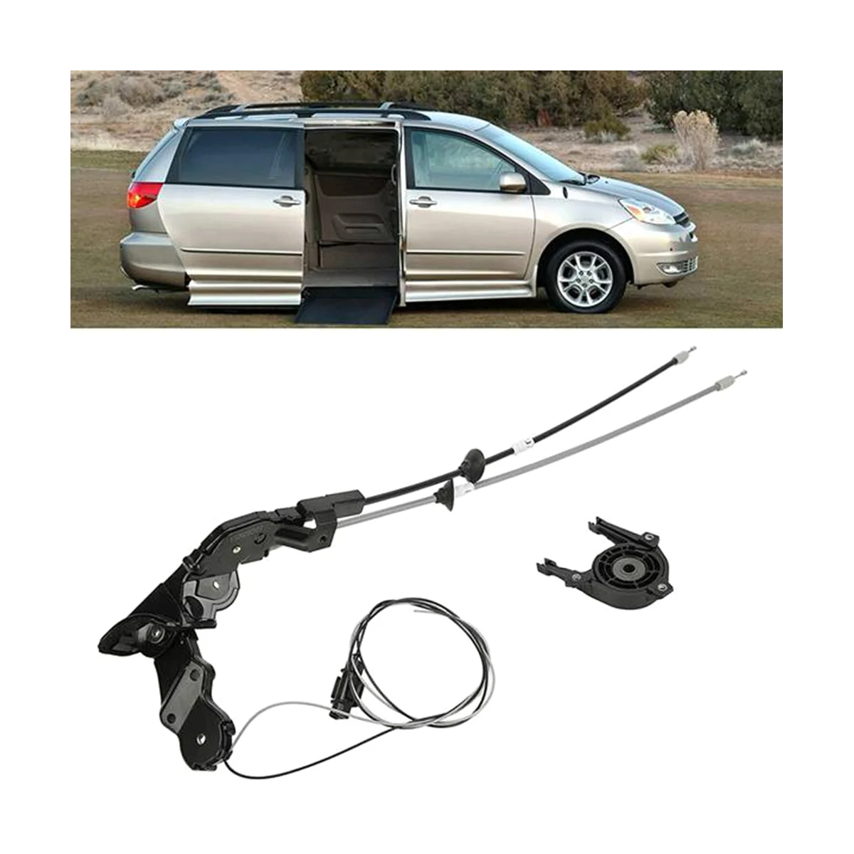 Car Power Sliding Left Right Side Door Spool Control Cable for Toyota Sienna 04-10 85620-08042 85620-08052