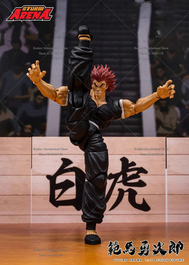 В наличии Storm Toys BHSA02 масштаб 1/12 мужской солдат Hanma Yujiro японская манга фигурка 6 дюймов полный набор коллекция кукол