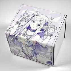 Yugioh Blue-Eyes White Dragon Deck Box Maiden with Eyes of Blue Yu-Gi-Oh! OCG PTCG Trading Cards Pu Leather Collection Box 100+