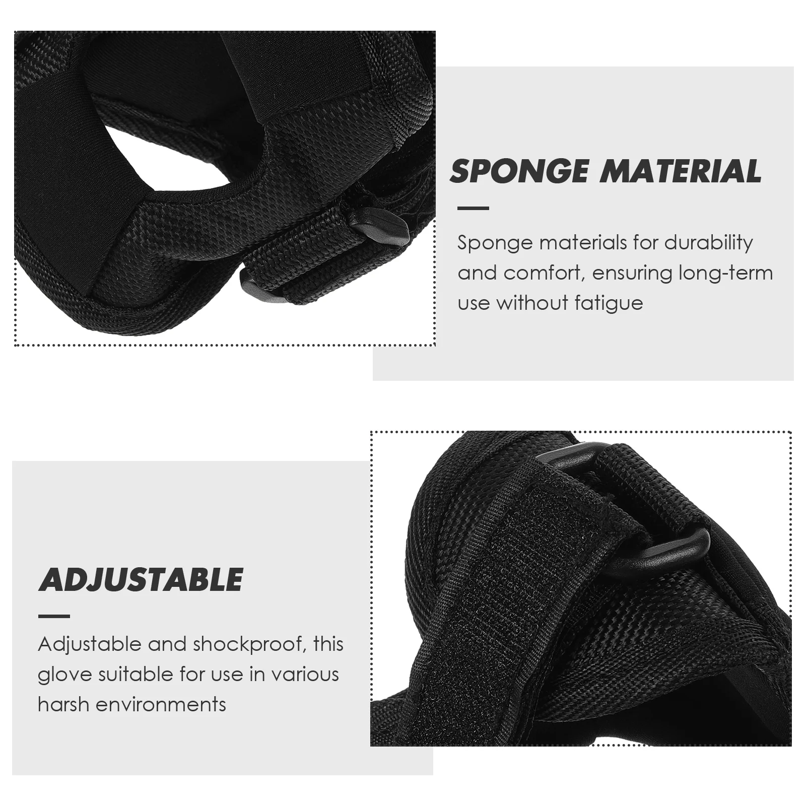 

Elastic Adjustable Flashlight Glove Comfortable Sponge For Diving And Camping Scuba Diving Accessories Flashlight Holder Glove