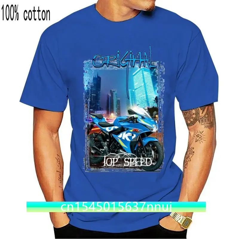 

T-Shirt Classic Japanese Motorcycle Fans Gsx 250R Motorrad Gsx-R600 Gsx-R750 Men'S Tees 2019 Fashion Short Sleeve Black T Shirt