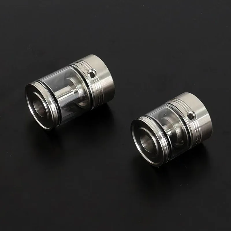 Bishop MTL RTA için 2ML/4ML Becap Kapaklı Tüp CAM Tank Hava Pimi Kiti Dekoratif Yedek Parçaları ile Kendin Yap Alt Hava Giriş Tabanı