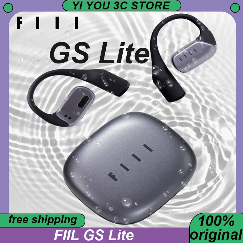 

FIIL GS Lite Open Earphones Wireless Bluetooth Waterproof Noise Reduction Sports Earphones With Mic Ergonomics Bone Conduction