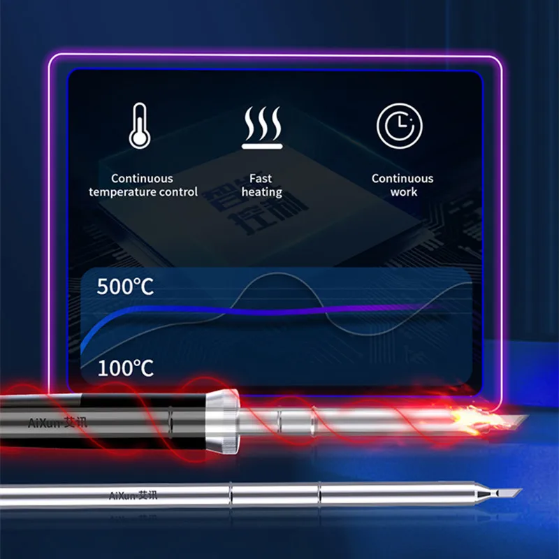 JC AIXUN T3A Intelligent Soldering Station Applicable to T245 Handle  Welding Pen For Phone BGA Soldering Iron Repair Tools