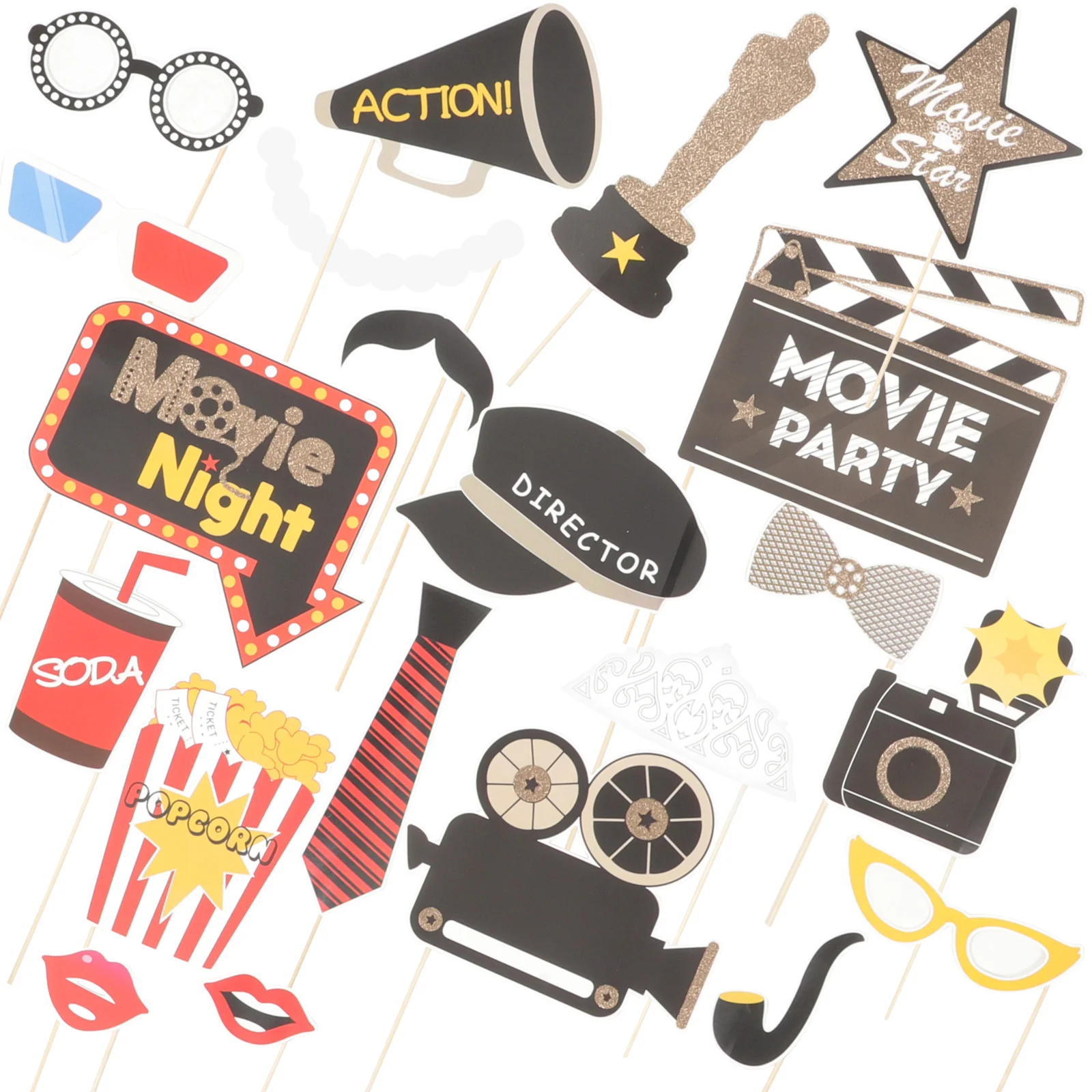 

Movie Theme Party Favors Christmas Decorations Paper Gifts for Stocking Stuffers