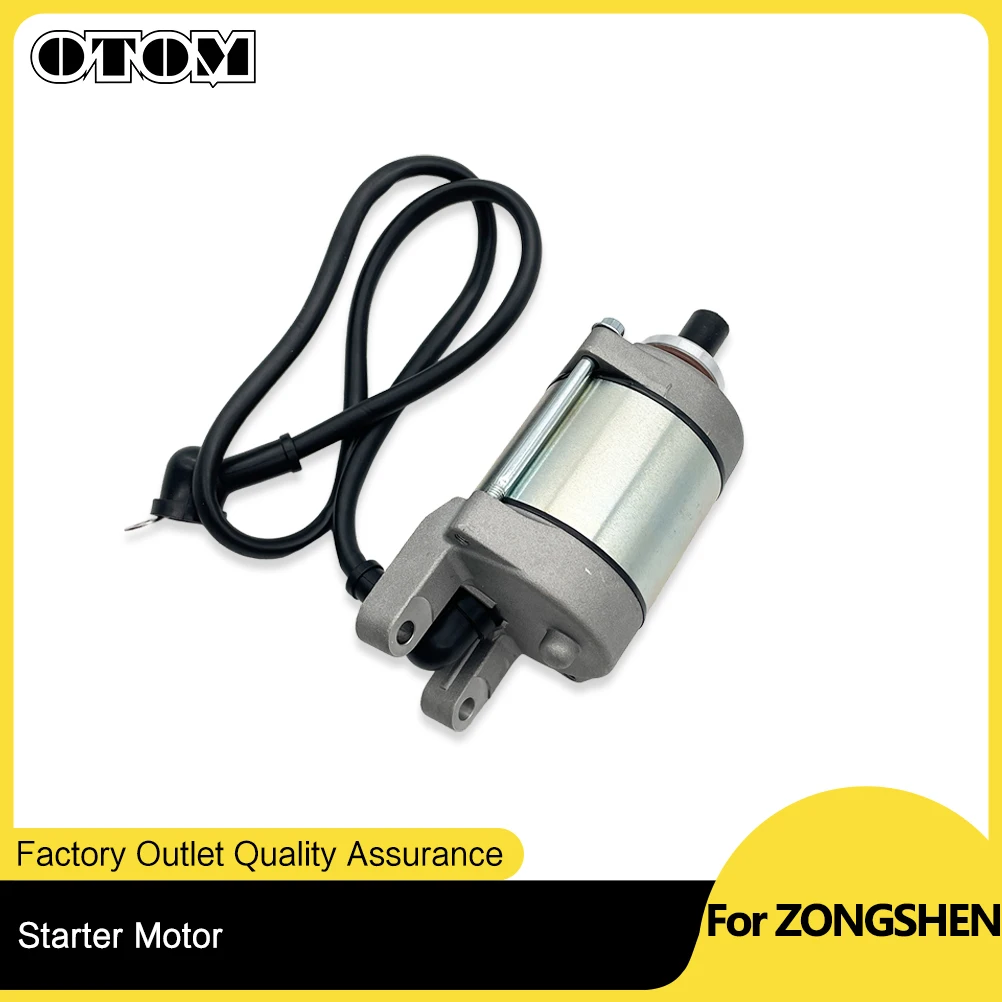 

OTOM Motorcycle Stater For ZONGSHEN ZS178MM-2 NX250 Starter Motor 250cc Engine Electric Start