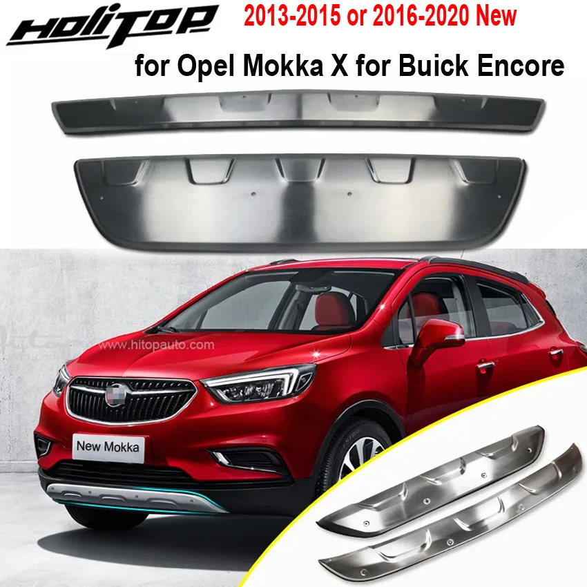 

HOT stainless steel bumper cover protection skid plate bull bar for Opel Mokka X for Buick Encore 2013-2015 or 2016-2020