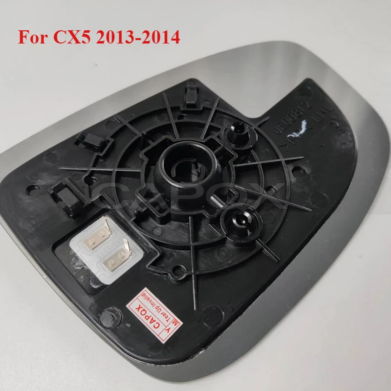 CAPQX For Mazda CX-5 CX5 2013-2021 With Heating Side Rear View Mirror door Mirror Glass Side Mirror Glass Lens