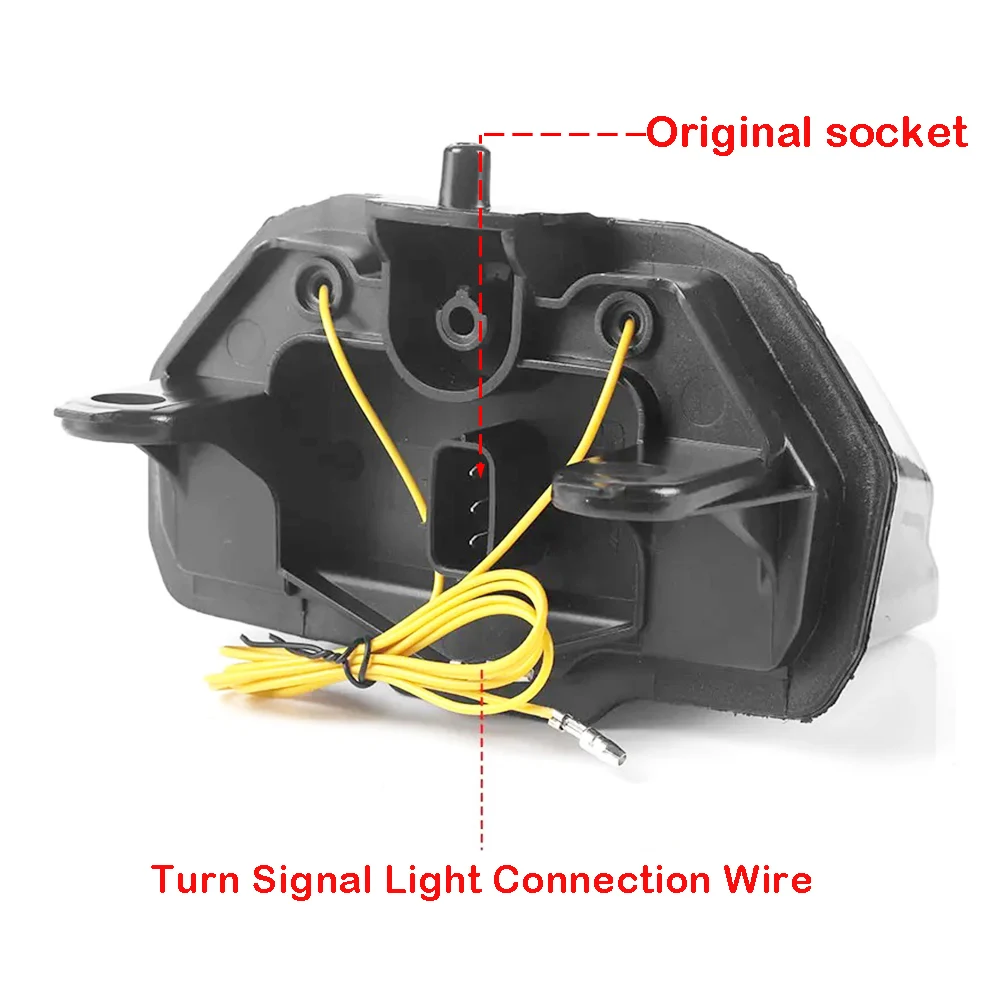 For Honda CRF1100L Africa Twin ADV Sports DCT 2020-2025 Motorcycle Taillight Rear Brake & Turn Signal LED Integrated Tail Light view 5
