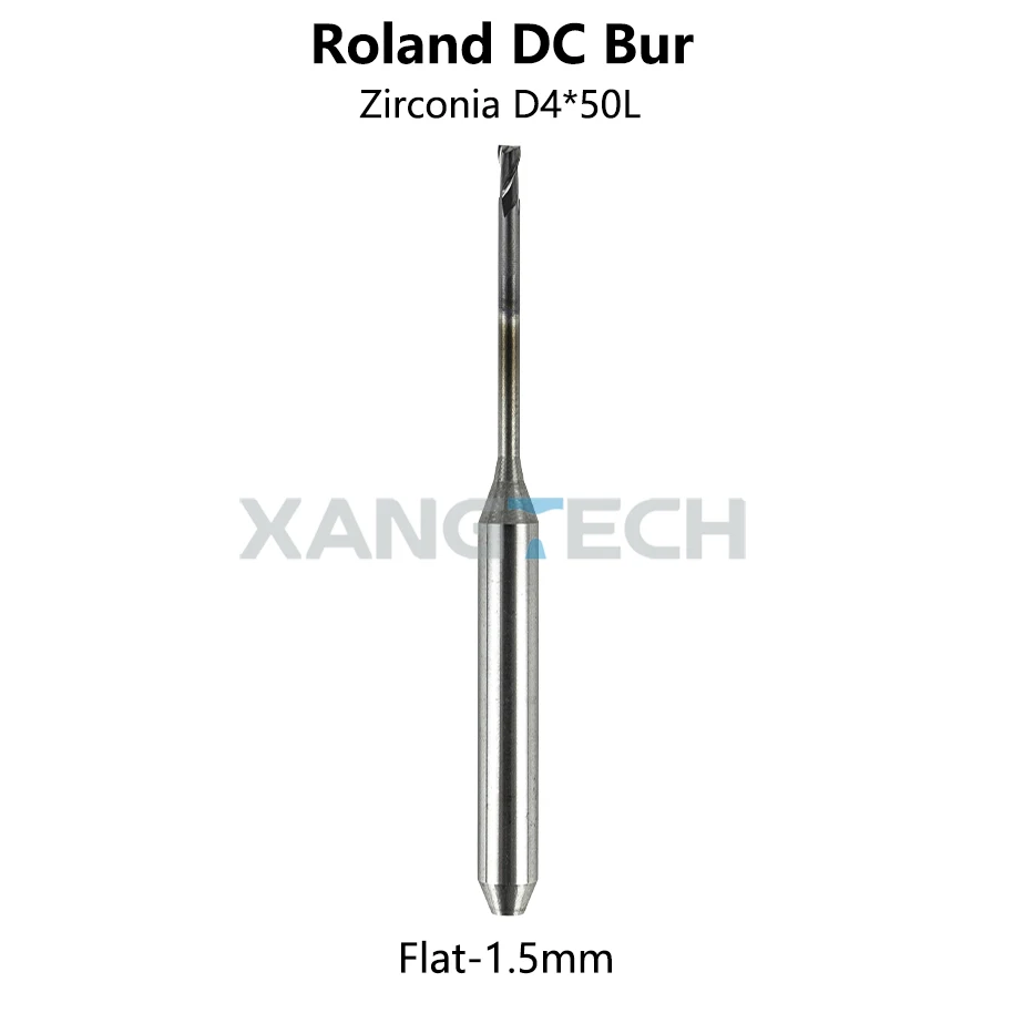 

Фрезы для зуботехнических станков Cad/Cam Roland, плоские, 1.5 мм, D4, для циркония, высококачественные, для лабораторий