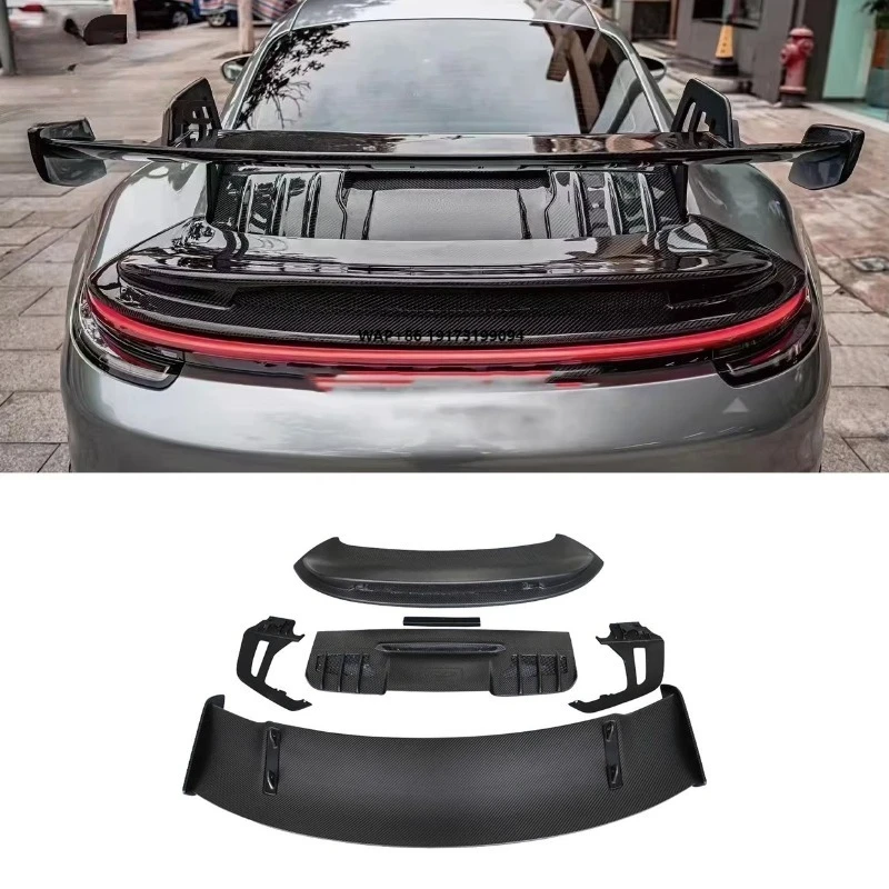 

For 911 992 2019+ High Quality Carbon Fiber Rear Trunk Wing Spoiler Upgrade Car Exterior Accessories