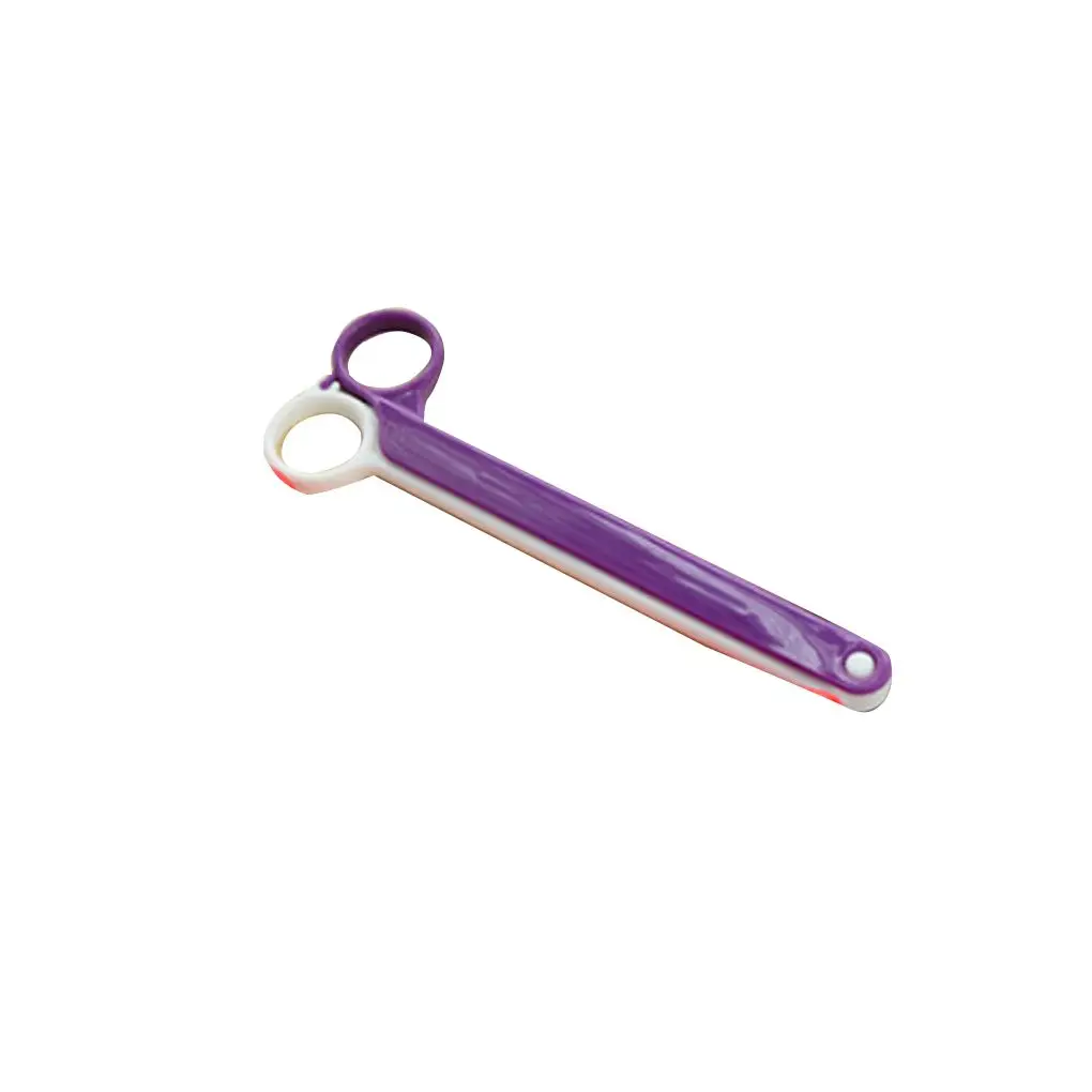 Color Random Scissors Shape Seal Clip Plastic Bag Sealing Clip Milk Powder Tea Snack Pouch Sealing Tool