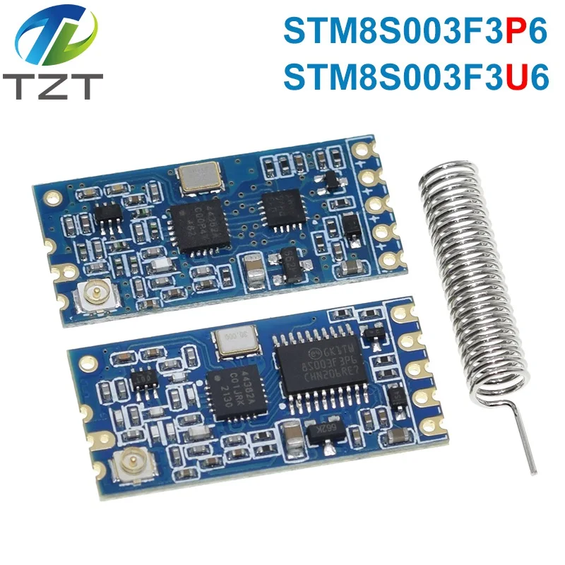 DIYTZT  433Mhz HC-12 SI4463 Wireless Serial Port Module 1000m Replace Bluetooth NEW