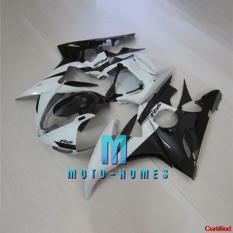 

Complete Motorbike Fairing Set for YAMAHA YZF R6 03 04 05 YZFR6 2003 2004 2005 100% Fit Injection Mold Road Racing Bodywork New