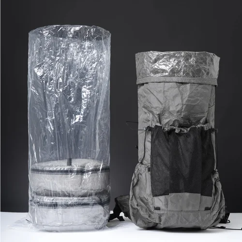 Imagen 2 del producto Forro de mochila ultraligero de 14 g: bolsa seca interior de poliéster impermeable, almacenamiento resistente a olores para senderismo, senderismo, equipo de camping