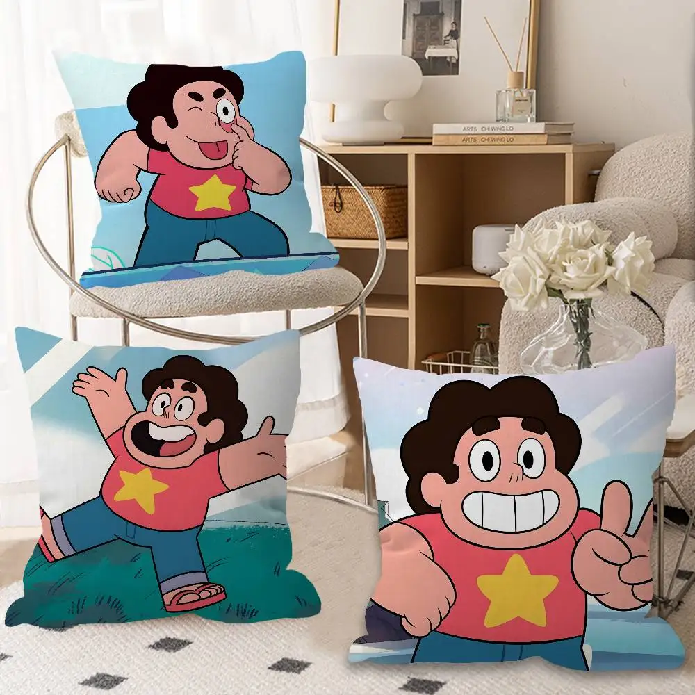 Steven Universe Anime Pillow Gift Home Office Decoration Bedroom Sofa Car Cushion Cover case 45x45
