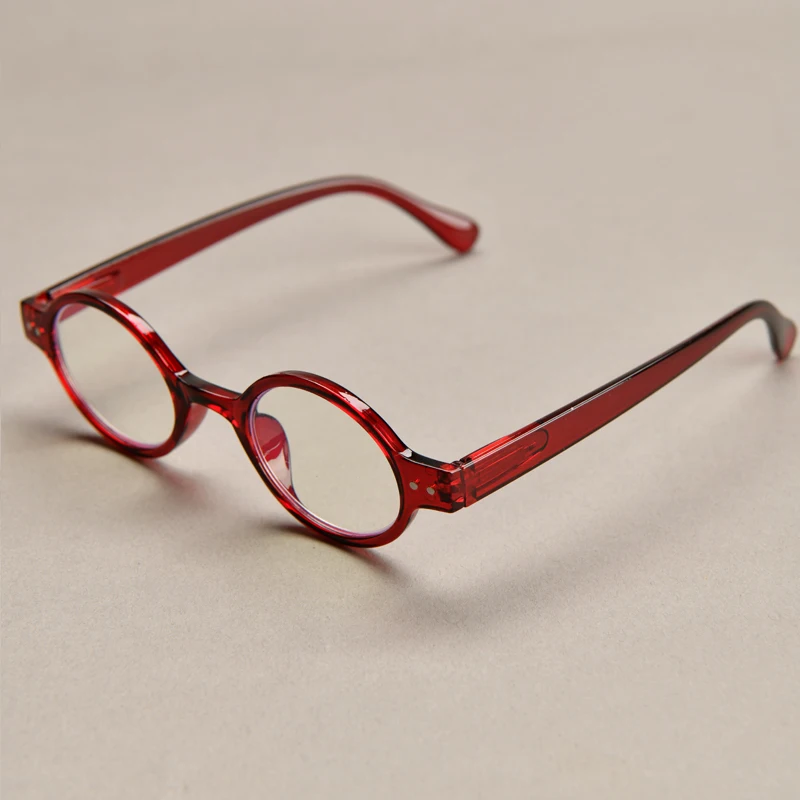 Kleine runde Rahmen modische Retro Lesebrille blaues Licht blockierende Hyperopiebrille Unisex Computerbrille +0 – Detail 8