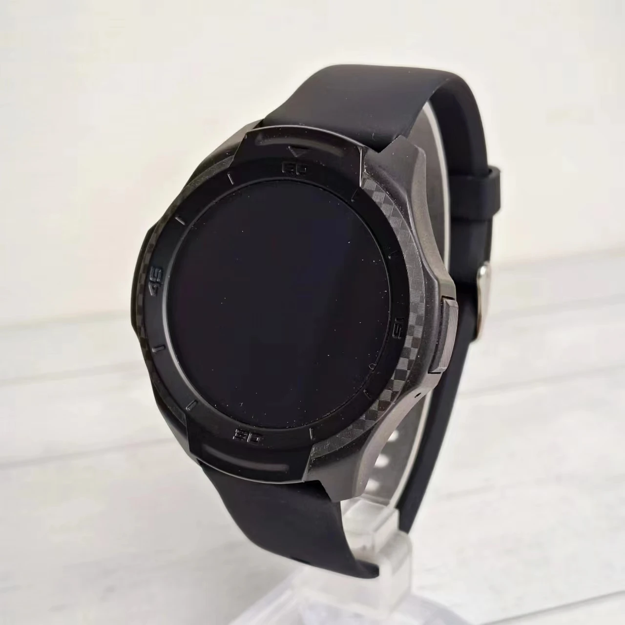 TicSmartwatch-S2 ارتداء نظام التشغيل من قبل جوجل ساعة ذكية ، المدمج في نظام تحديد المواقع ، على مدار 24 ساعة رصد معدل ضربات القلب ، 5ATM ، IP68 مقاوم للماء ، يصلح ل IOS و أندرويد