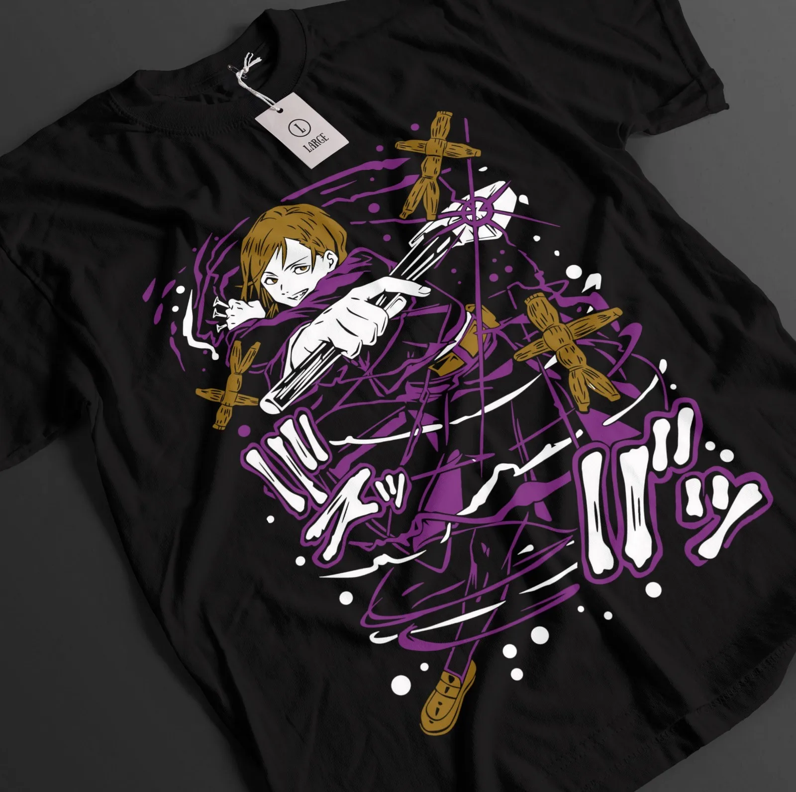 Jujutsu Kaisen Shirt Nobara Kugisaki T-Shirt Sukuna Mahito JJK Anime Unisex Tee