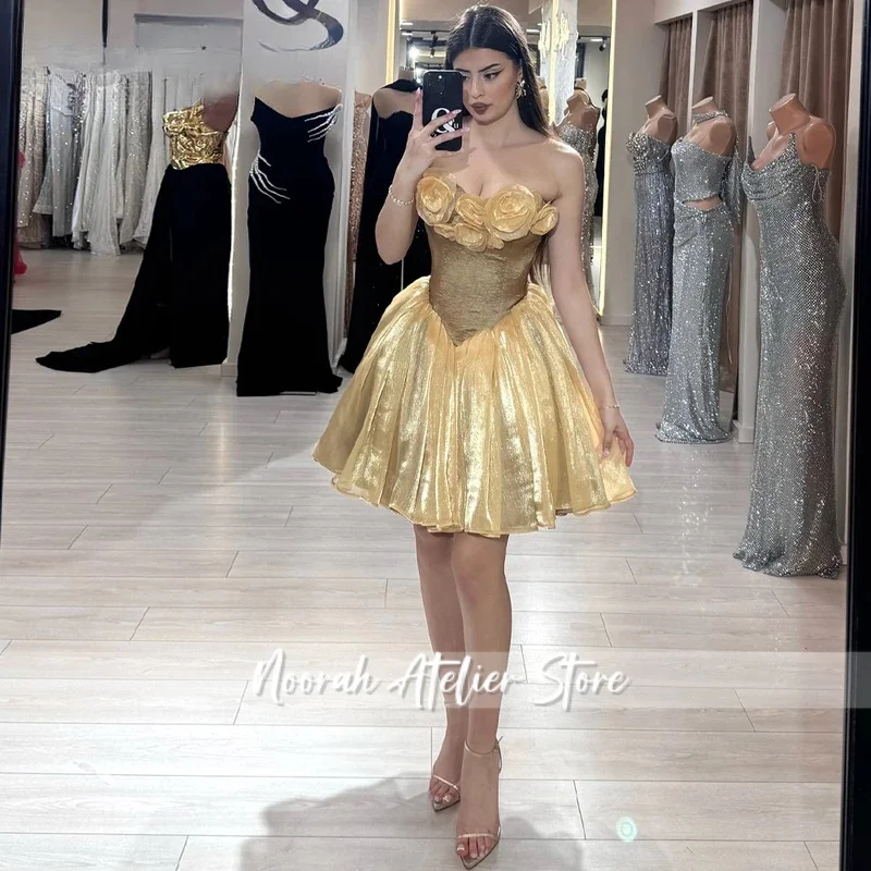 

Charming Corset Cocktail Dress Ball Gowns for Girls 3D Flower Pageant Party Vestidos De Gala Drop Shipping Customized