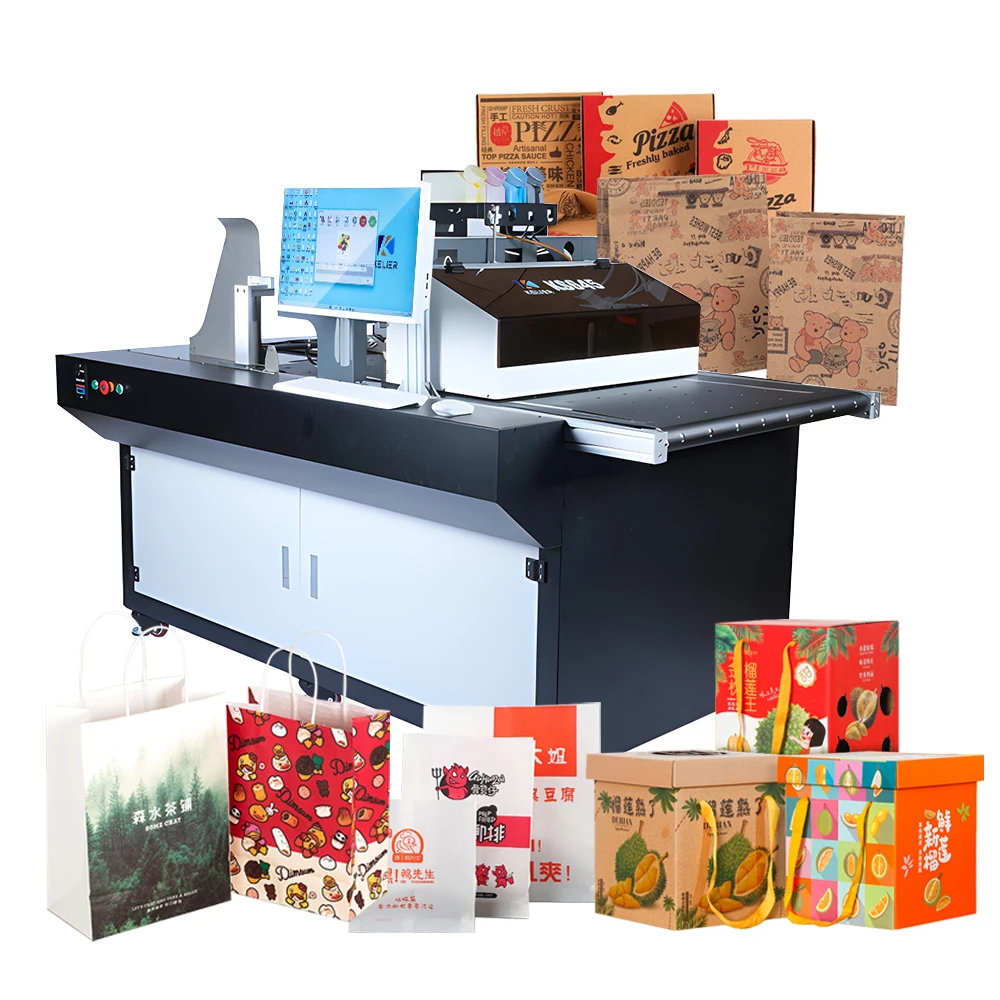 Foofon high quality single pass digital inkjet printer single pass printer for printing paper bags