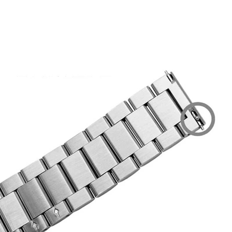 wristband stainless Steel bracelet 18mm 20mm 22mm 24mm   Folding discount Watch Band black silver strap for jeep timex CITIZEN