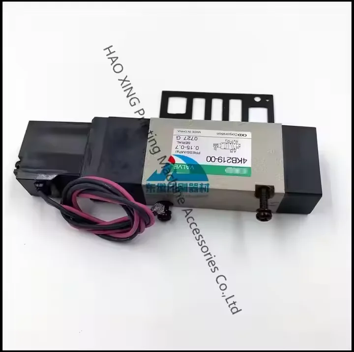 

Hot Selling 1 Piece Solenoid Valve 4KB219-00 Printing Machinery Parts for Mitsubishi Good Quality Solenoid Valve 4KB219-00