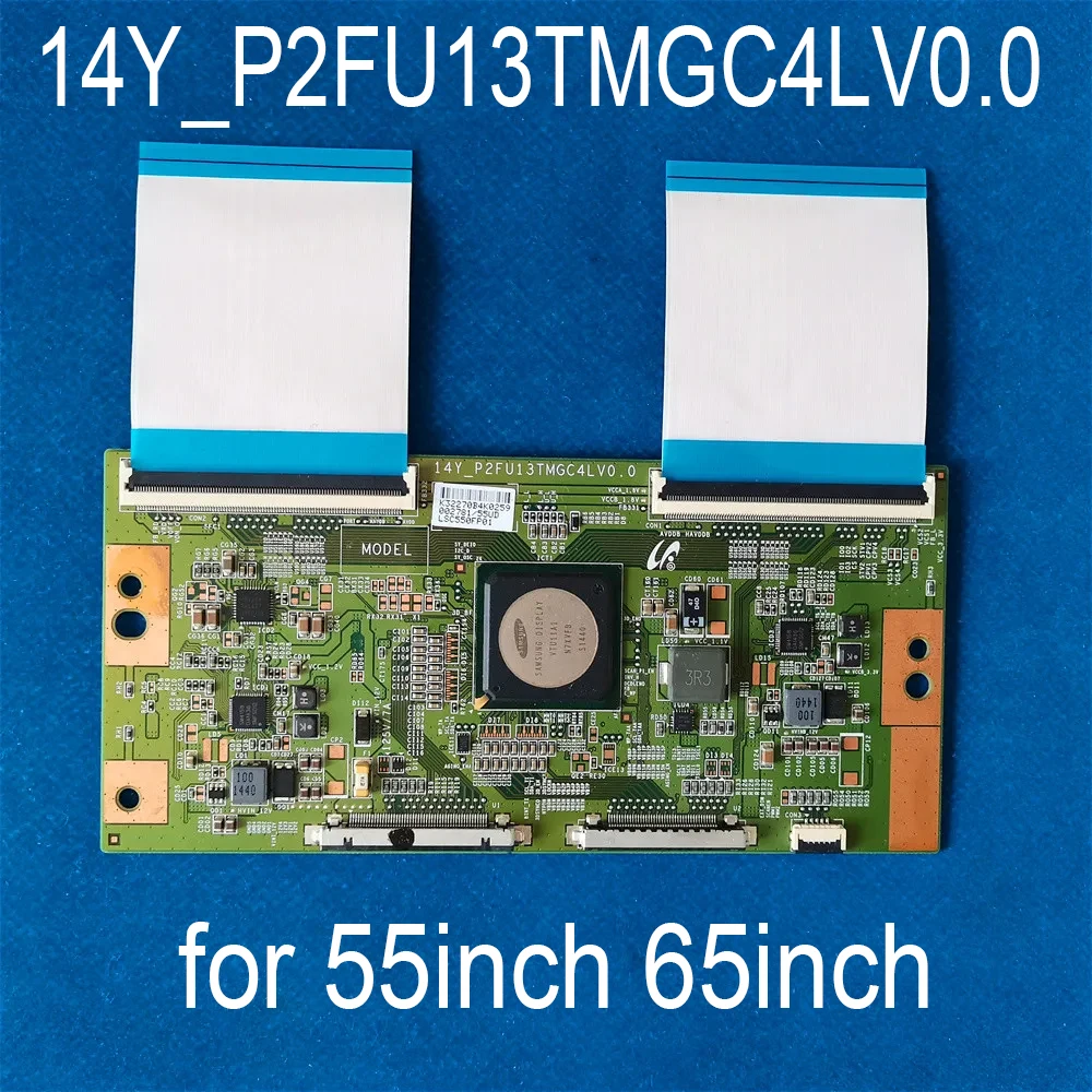 Оригинальная материнская плата T-CON LVDS 14Y_P2FU13TMGC4LV0.0 33096C предназначена для деталей телевизора TX-55CR430B TX-55X400B U65E5800FS TH-55AX670A