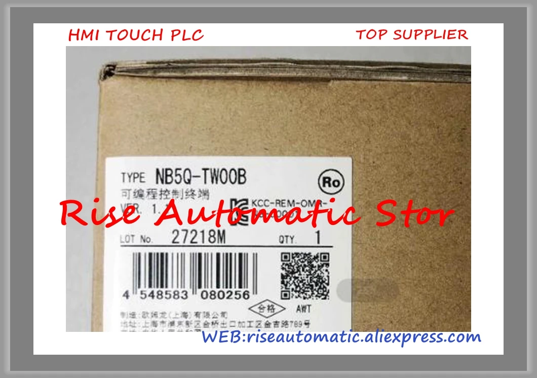 

Новый оригинальный HMI NB5Q-TW00B NB5Q-TW01B 5,6-дюймовый сенсорный экран 320*234 высокого качества