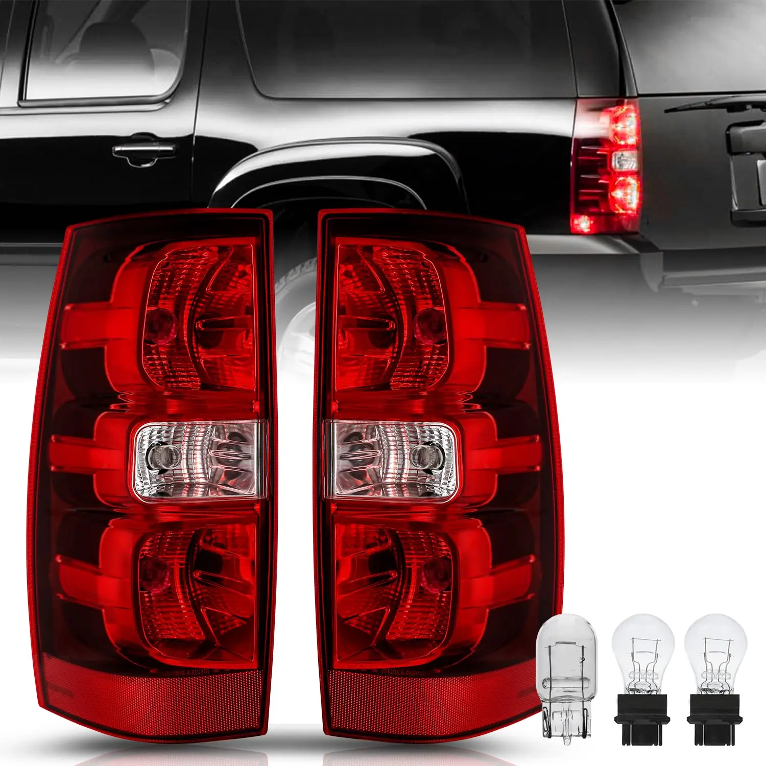 

2007-2014 Tail Light High-Impact Tail Light Assembly Oem Tail Light Replacement Impact Resistant For Automobile Vehicle