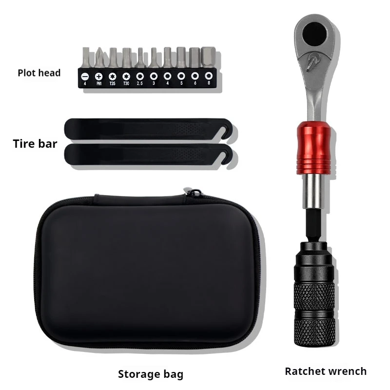 ENLEE Bicycle Bike Torque Wrench Allen Key Tool Socket Spanner Set Kit Bicycle Repair Tools And Accessories