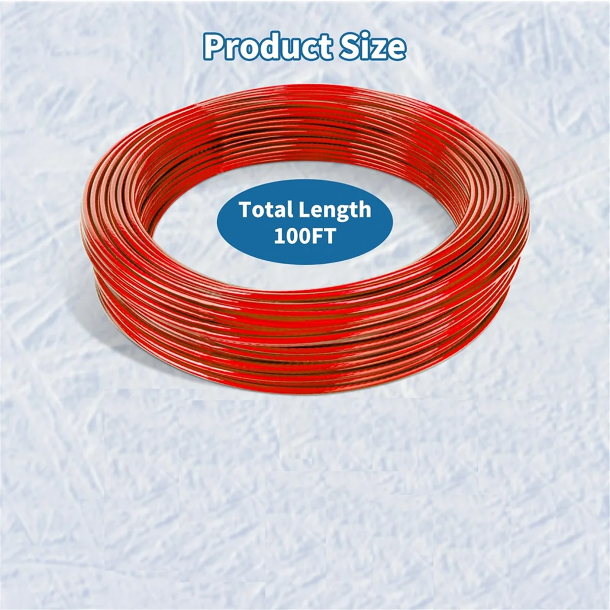 

100ft Pool Cover Cable & 2 Winch Suitable for Above Ground Swimming Pool for Securing Above Ground Swimming Pool Covers