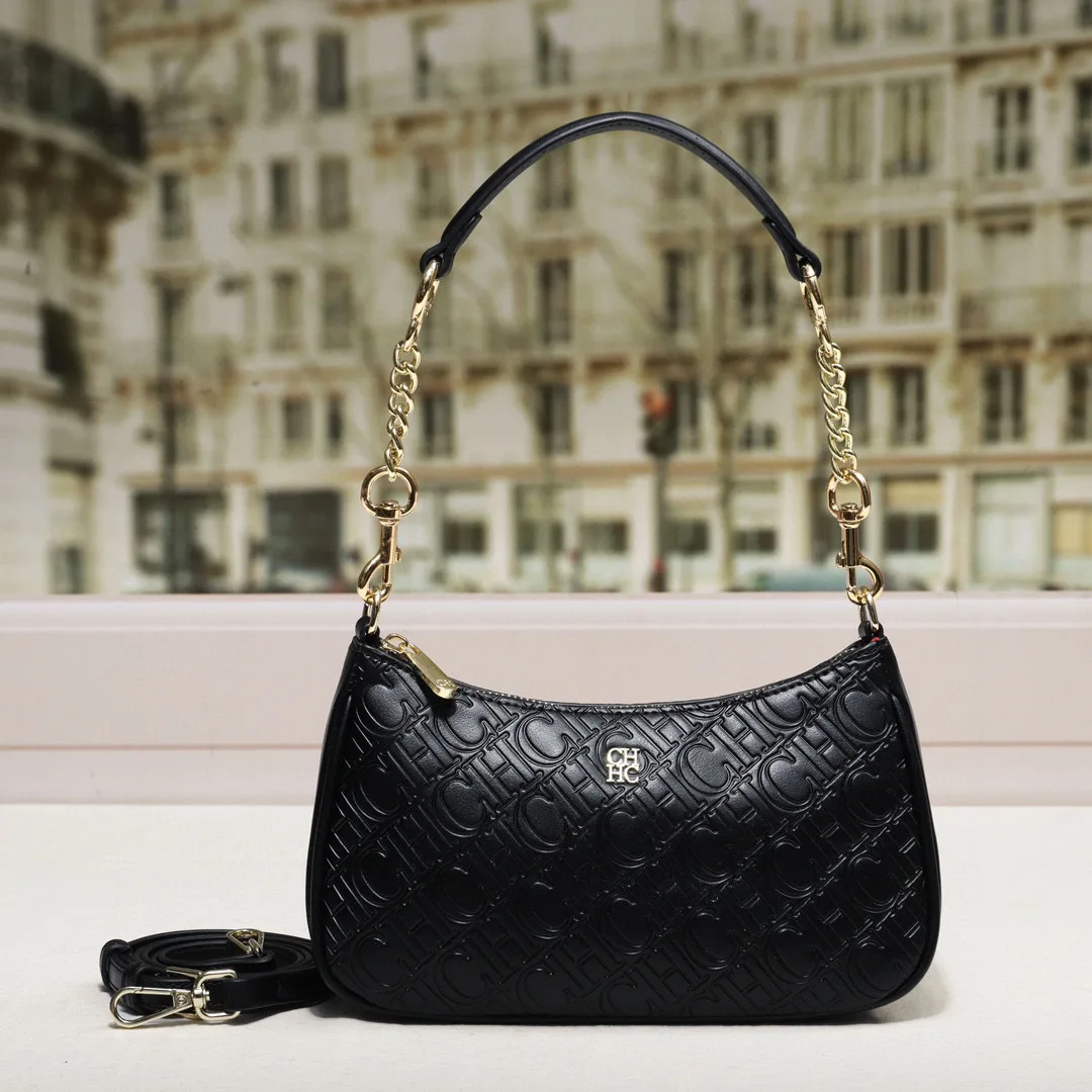 

Vintage 2025 Embossed Shoulder Bag, Y2K Underarm Purse for Women, Chic Convertible Sling Bag Retro Style for Daily Essentials