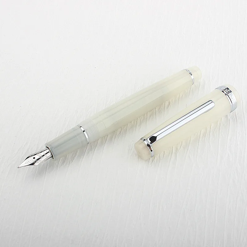 Luxuriöser Jinhao 82 Füllfederhalter, tiefblauer Acryl-Stift, EF F Feder, Business, Büro, Schulbedarf, Schreibtintenstift – Detail 12