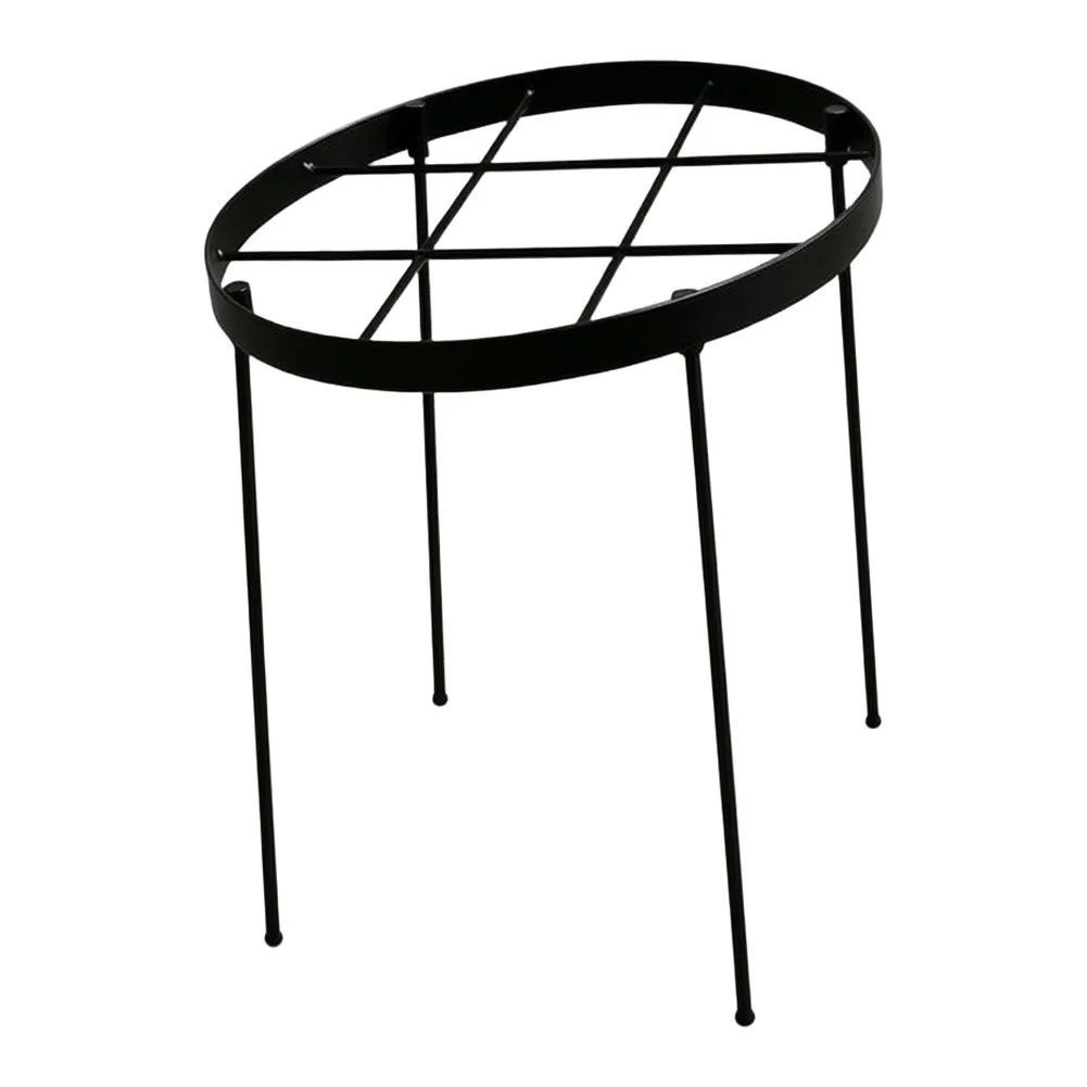 Black Iron Wire Climbing Trellis Expandable Plant Support Cage For Dahlia Peony Garden Flower Pot Stake Gardening Accessories