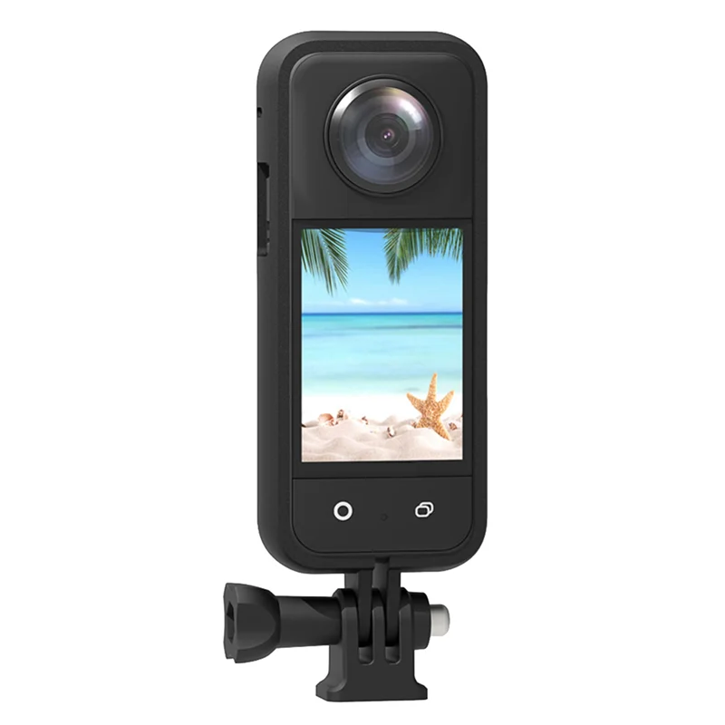 【B74A】2X untuk Insta 360 One X3 Bingkai Pelindung Kamera Aksi Bingkai Pelindung untuk Insta 360 X3 Aksesori Kandang