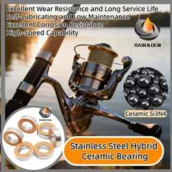 1PCS SMR128RSCB 8X12X3.5 mm ABEC-7 Stainless Steel Hybrid Ceramic Ball Bearing Contains SMR63RS CB~S694RS CB Multiple Models