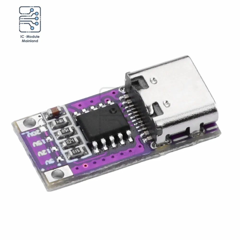 PD/QC2.0 3.0 Fast Charging Deceiver USB Boost Aging Test Trigger Module Type-C Port 5V/9V/12V/15V/20V Power Fast Charging