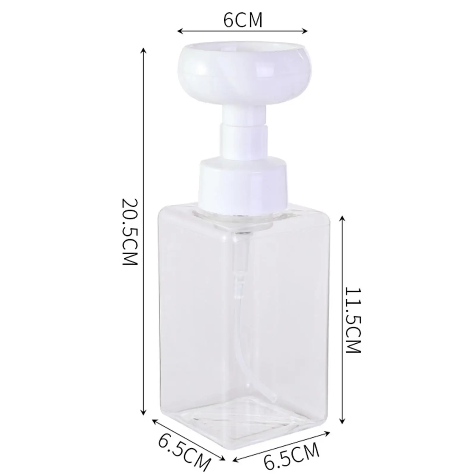 

Household Foaming Soap Dispenser Flower Foam Reusable Bottle for Adults Bathroom Sink Shampoo Shower Gel